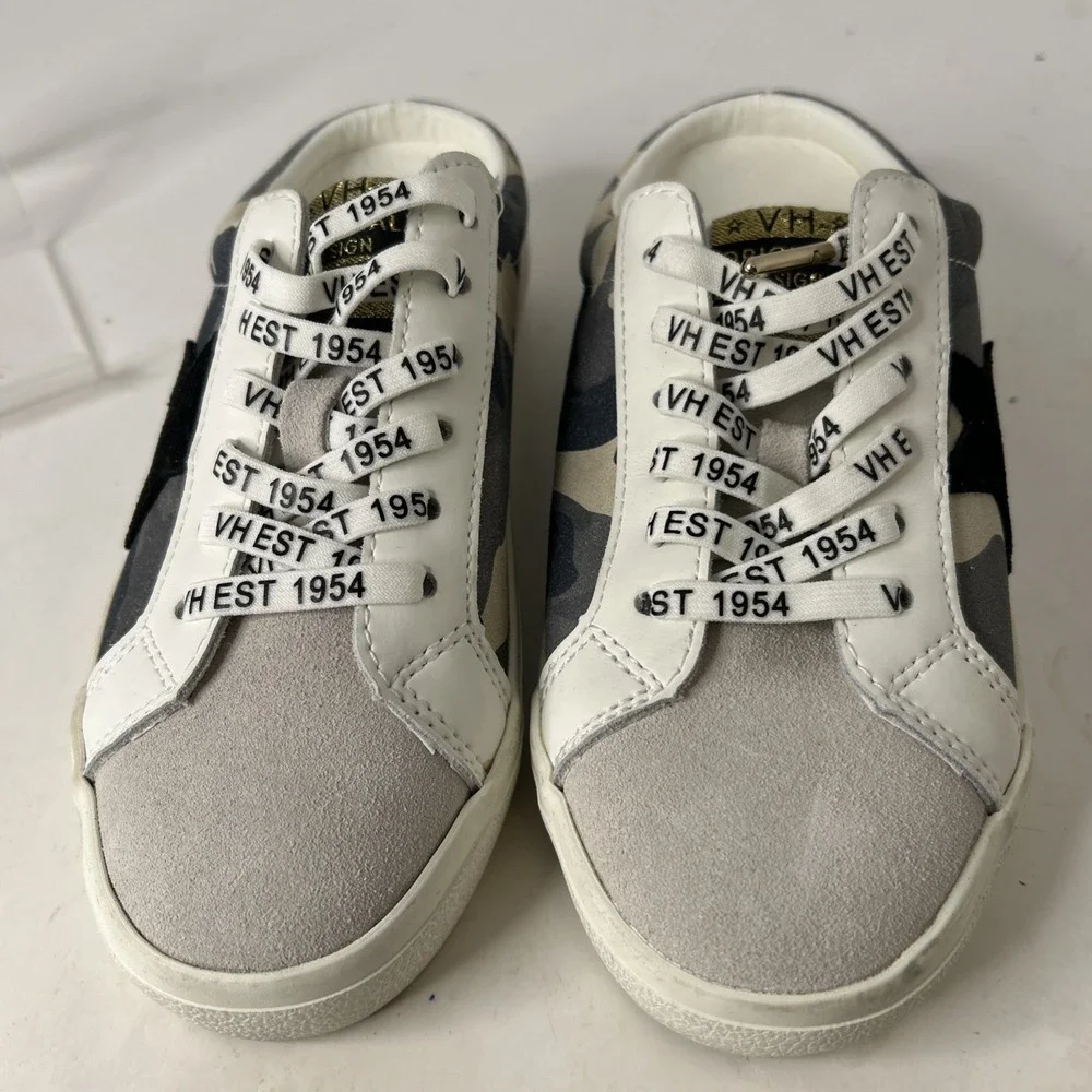 Vintage Havana Queen Camo‎ Slip On Sneakers Sz 5.5